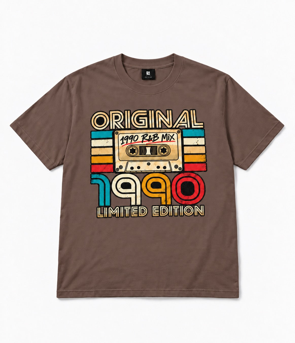 1990 R&B Mix – Limited Edition Tee Coral