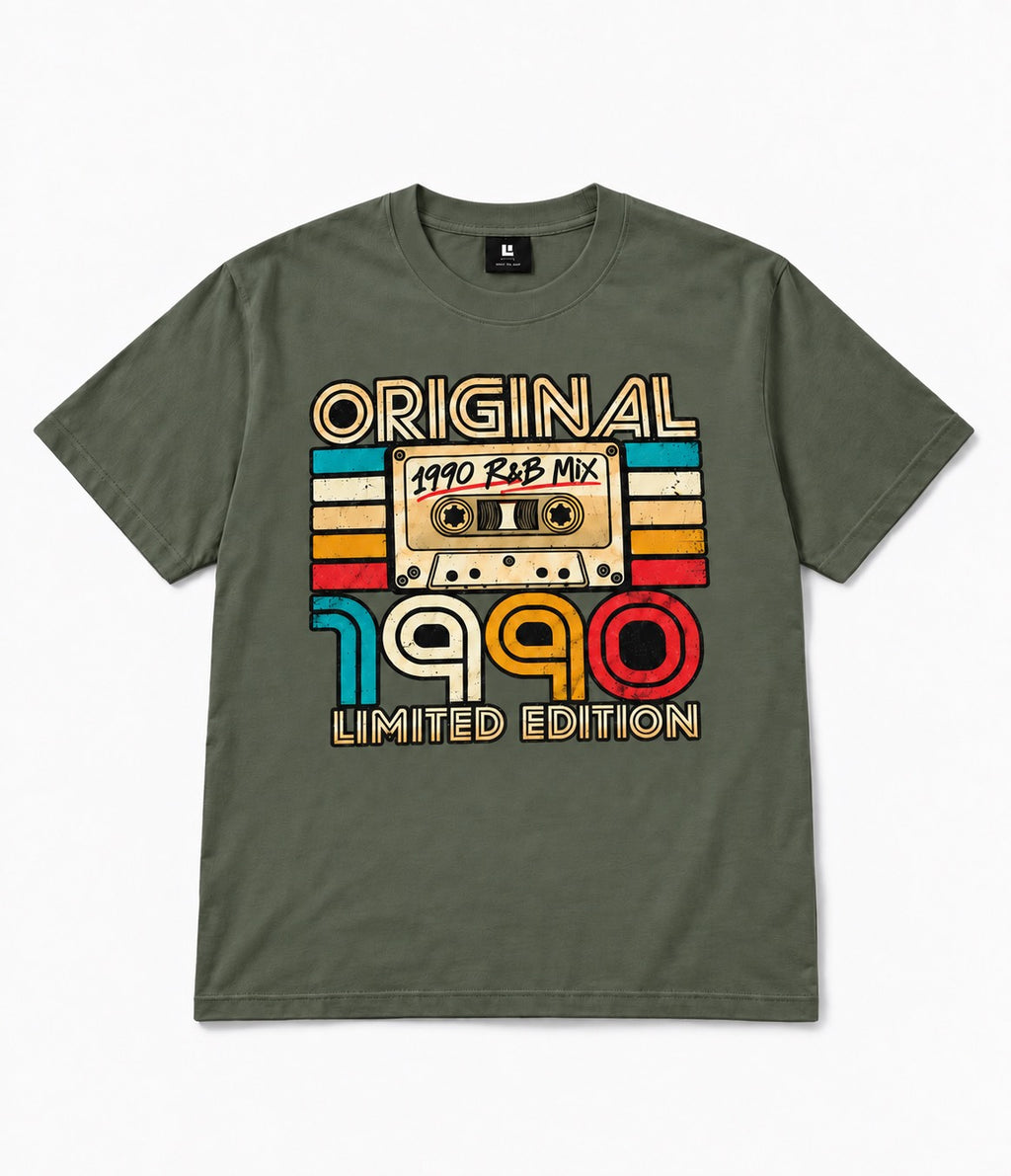 1990 R&B Mix – Limited Edition Tee Moss