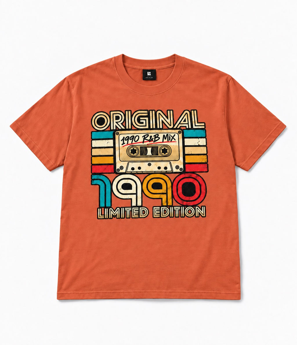 1990 R&B Mix – Limited Edition Tee Peach