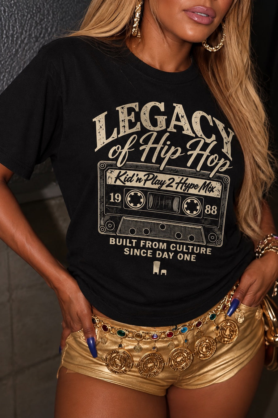 Legacy of Hip Hop – 2 Hype Mixtape Tee